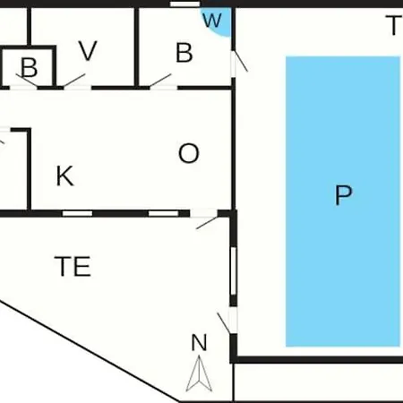 6 Person In Oksbol-by Traum 펜션